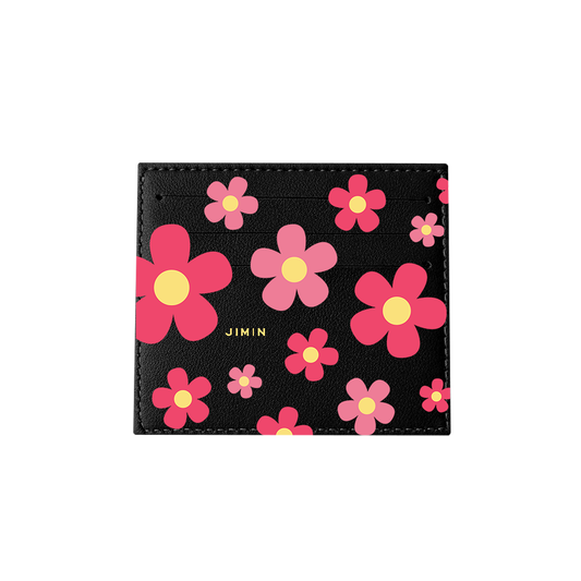 6 Slots Card Holder - Daisy Blush