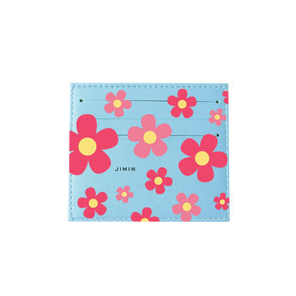 6 Slots Card Holder - Daisy Blush