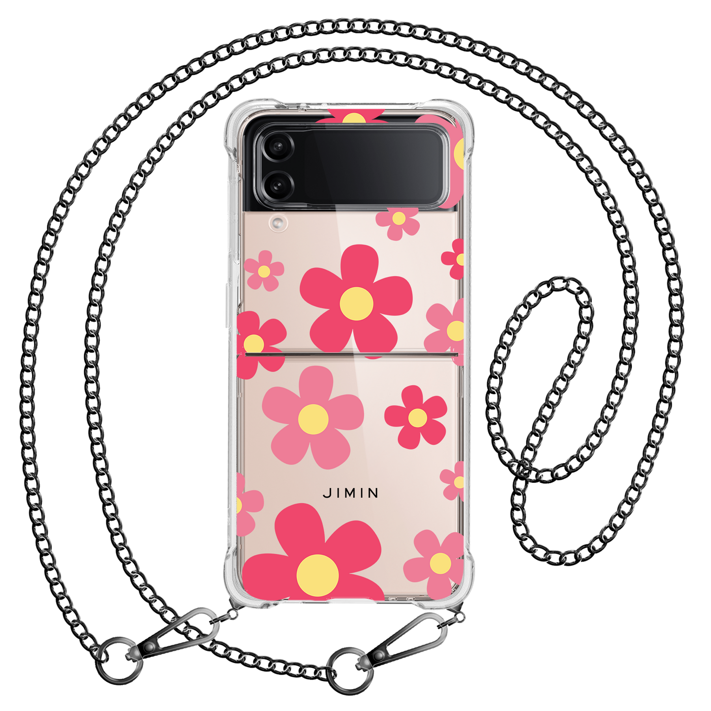 Android Flip / Fold Case - Daisy Blush