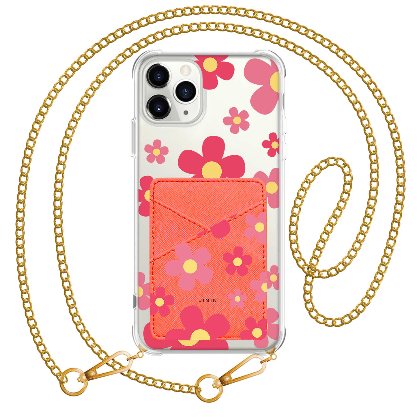 iPhone Phone Wallet Case - Daisy Blush