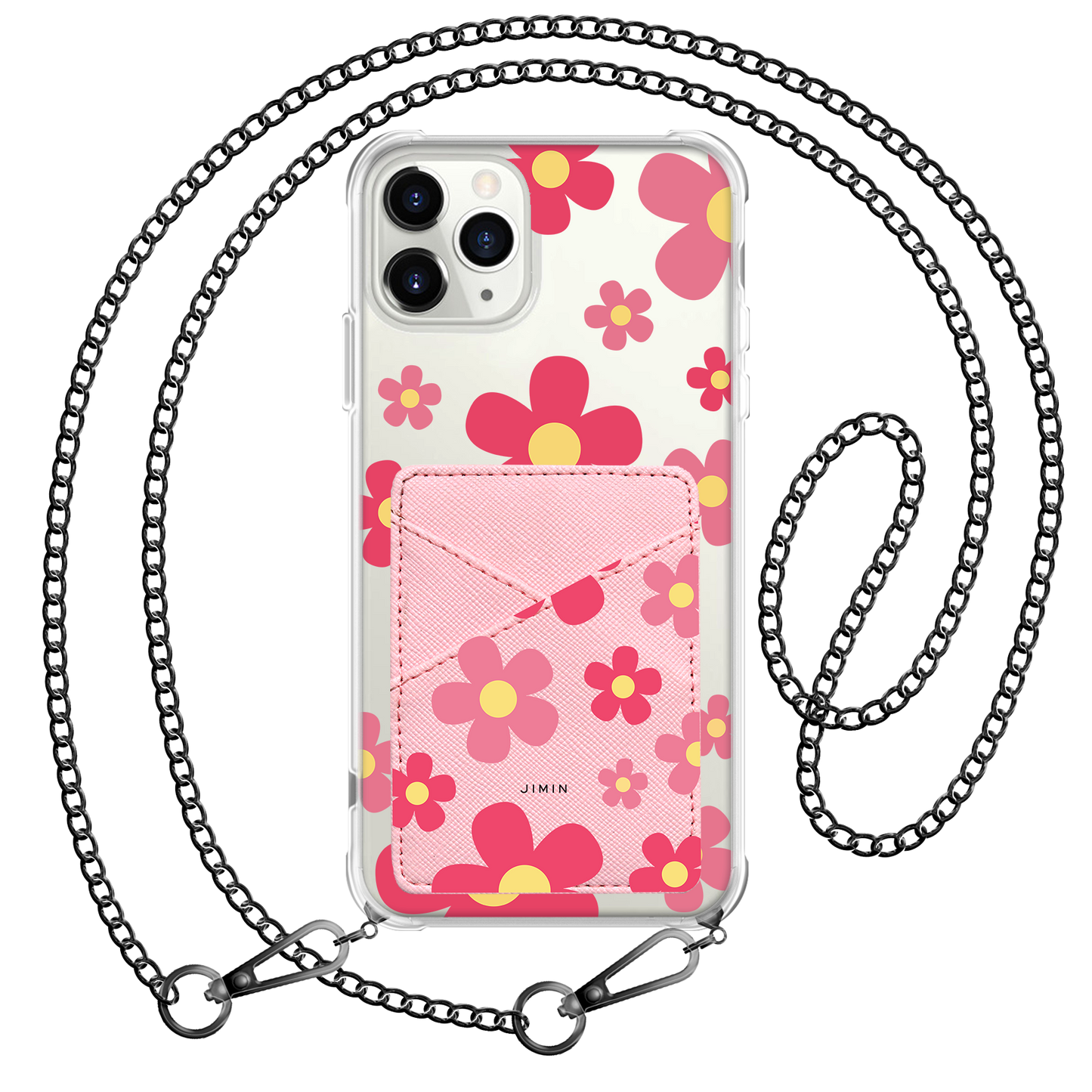 iPhone Phone Wallet Case - Daisy Blush