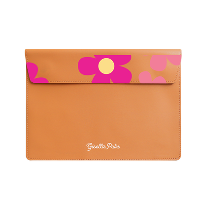 Vegan Leather Sleeve - Daisy Delight