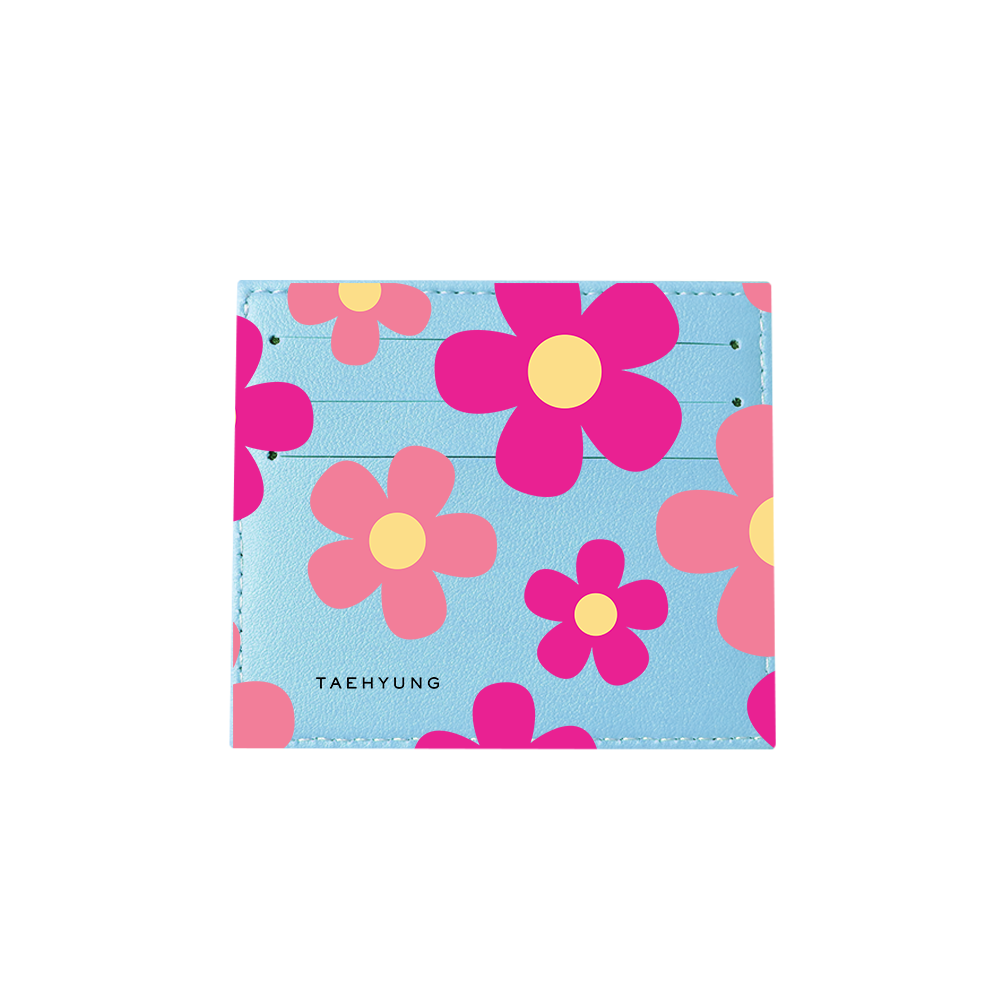 6 Slots Card Holder - Daisy Delight