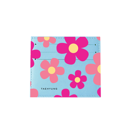 6 Slots Card Holder - Daisy Delight