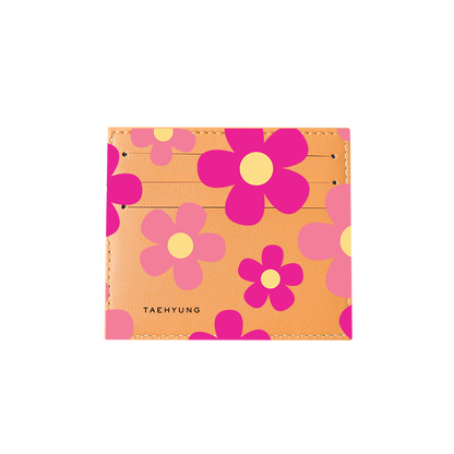 6 Slots Card Holder - Daisy Delight