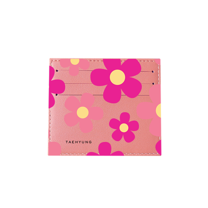 6 Slots Card Holder - Daisy Delight