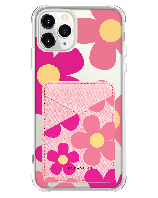 iPhone Phone Wallet Case - Daisy Delight