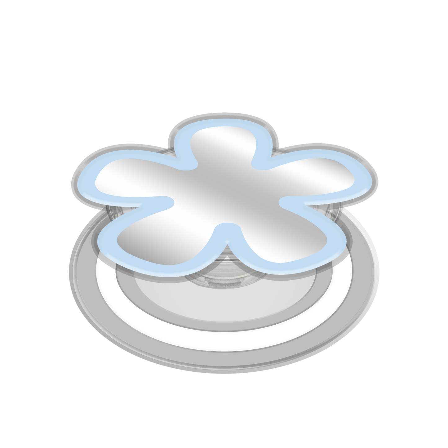 Magnetic Grip Mirror - Daisy Garland