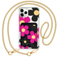 iPhone Magnetic Wallet Case - Daisy Hot Pink