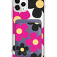 iPhone Magnetic Wallet Case - Daisy Hot Pink