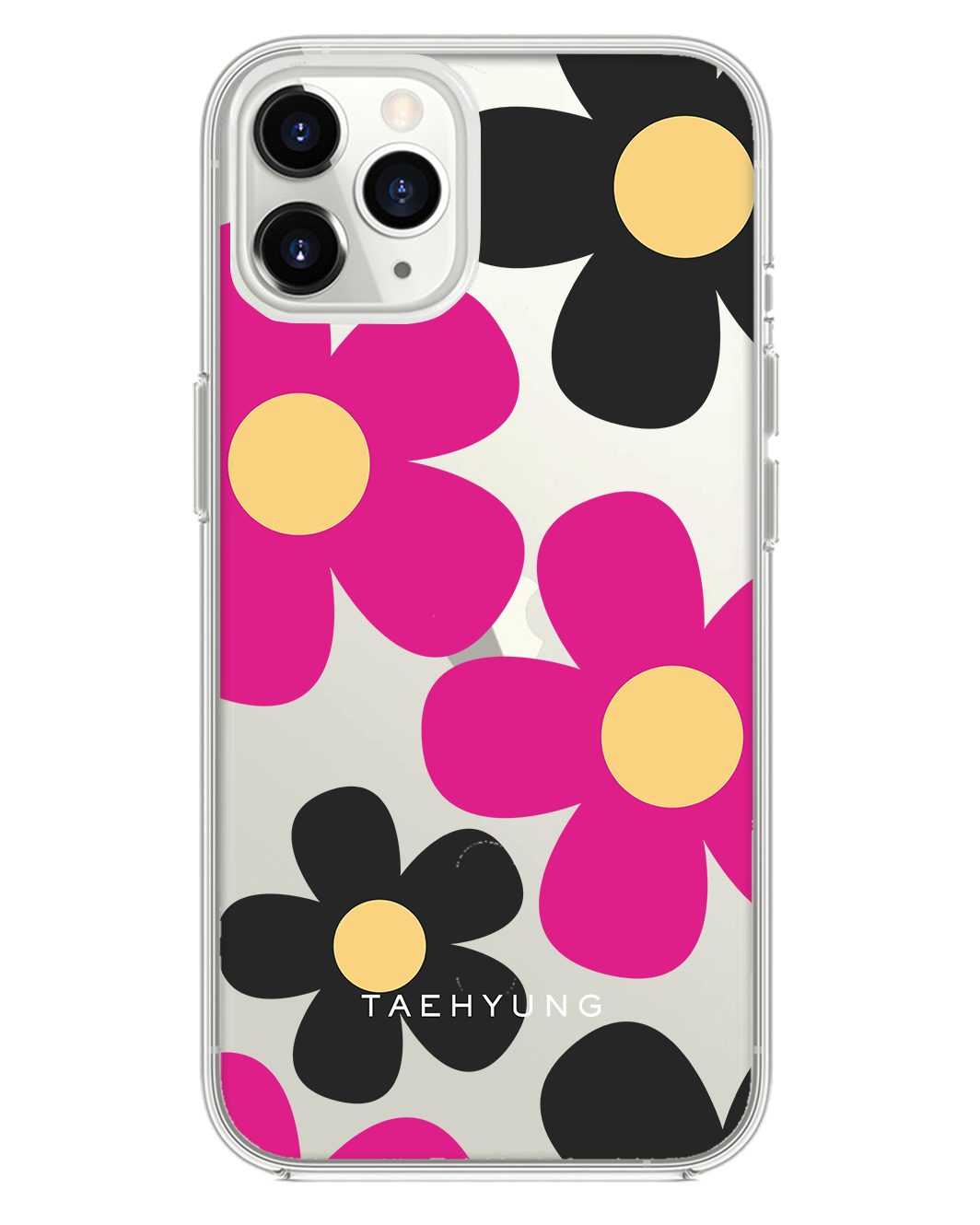 iPhone Rearguard Hybrid - Daisy Hot Pink