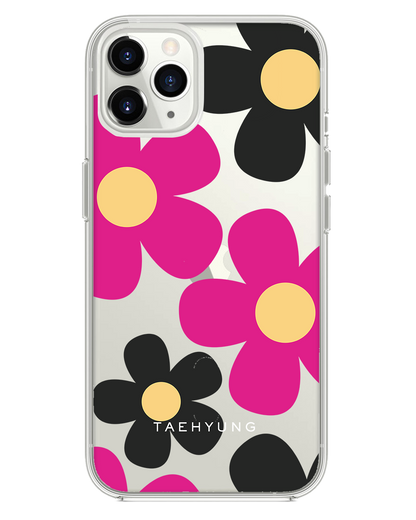 iPhone Rearguard Hybrid - Daisy Hot Pink