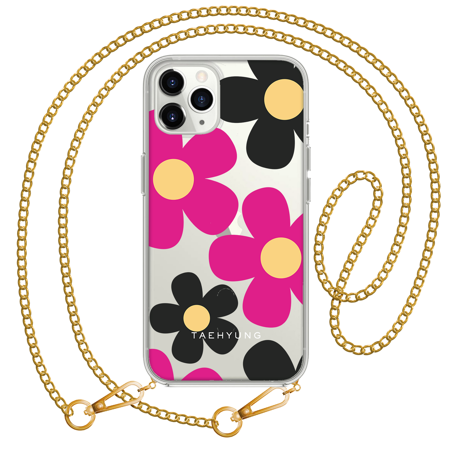 iPhone Rearguard Hybrid - Daisy Hot Pink