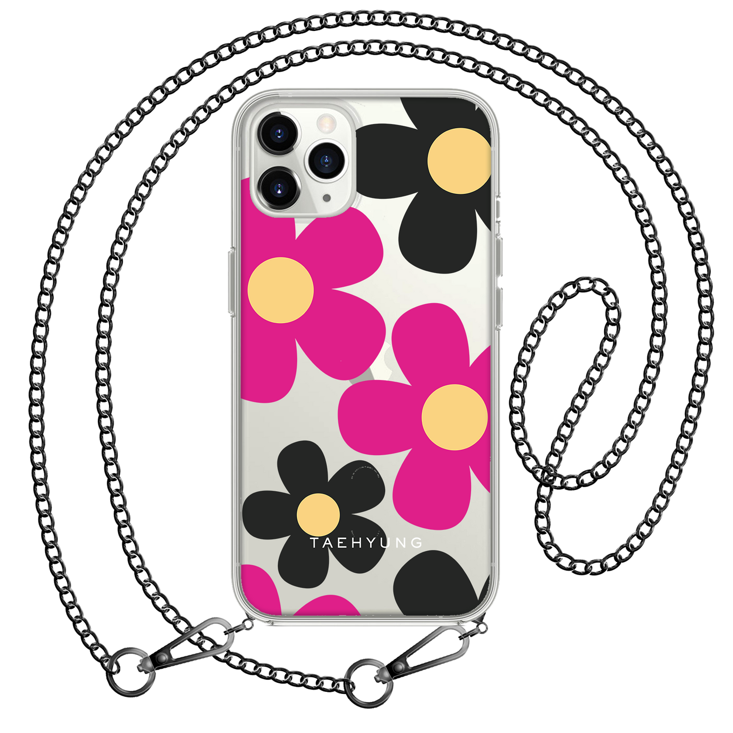 iPhone Rearguard Hybrid - Daisy Hot Pink