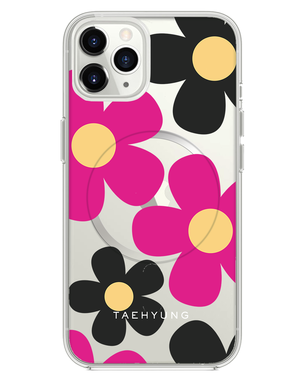 iPhone Rearguard Hybrid - Daisy Hot Pink