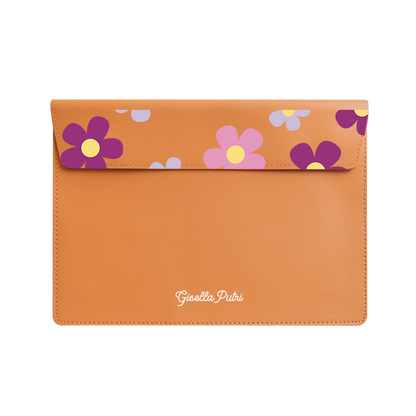 Vegan Leather Sleeve - Daisy Paradise