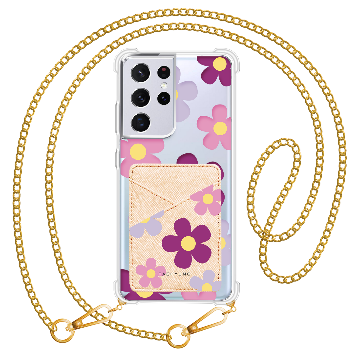 Android Phone Wallet Case - Daisy Paradise