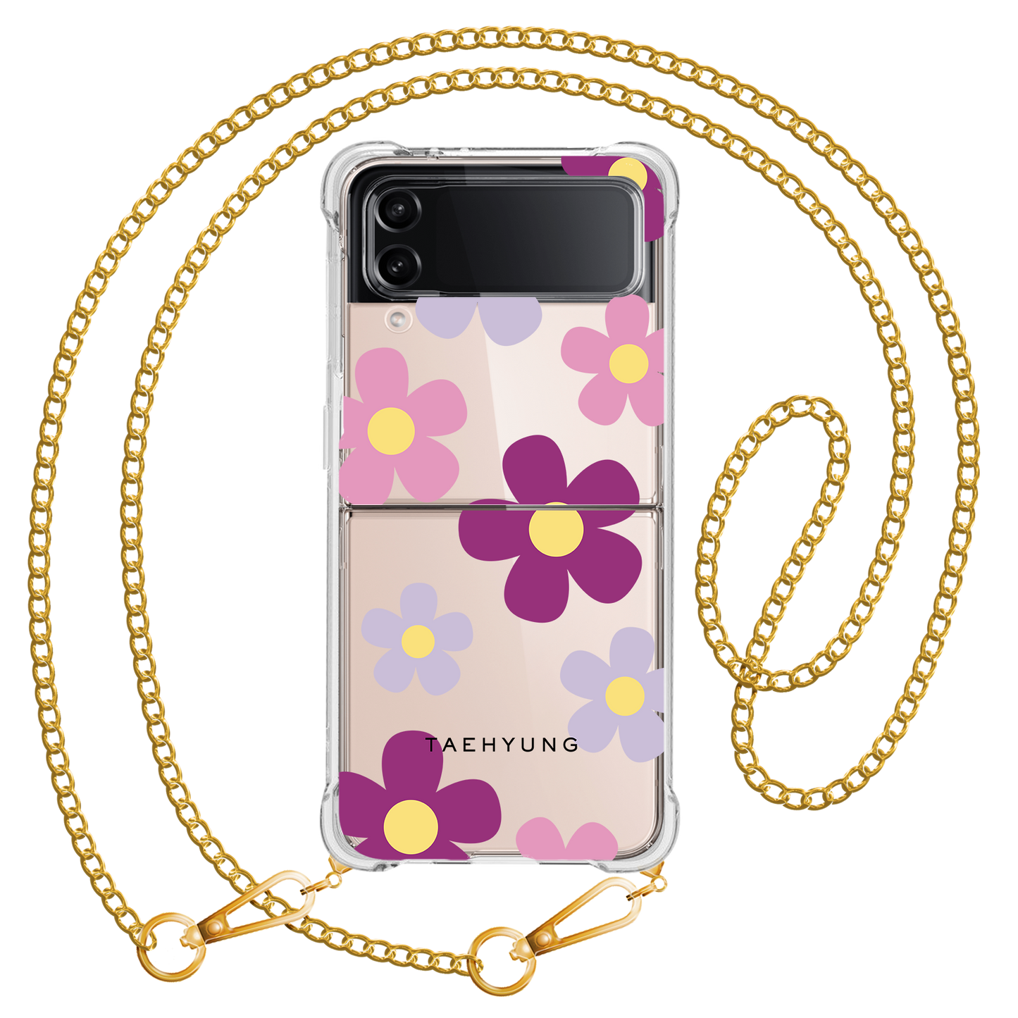 Android Flip / Fold Case - Daisy Paradise