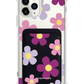 iPhone Magnetic Wallet Case - Daisy Paradise