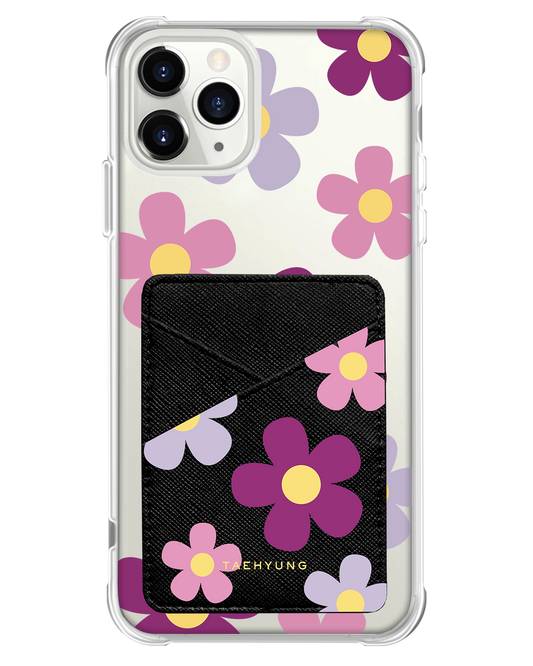 iPhone Phone Wallet Case - Daisy Paradise