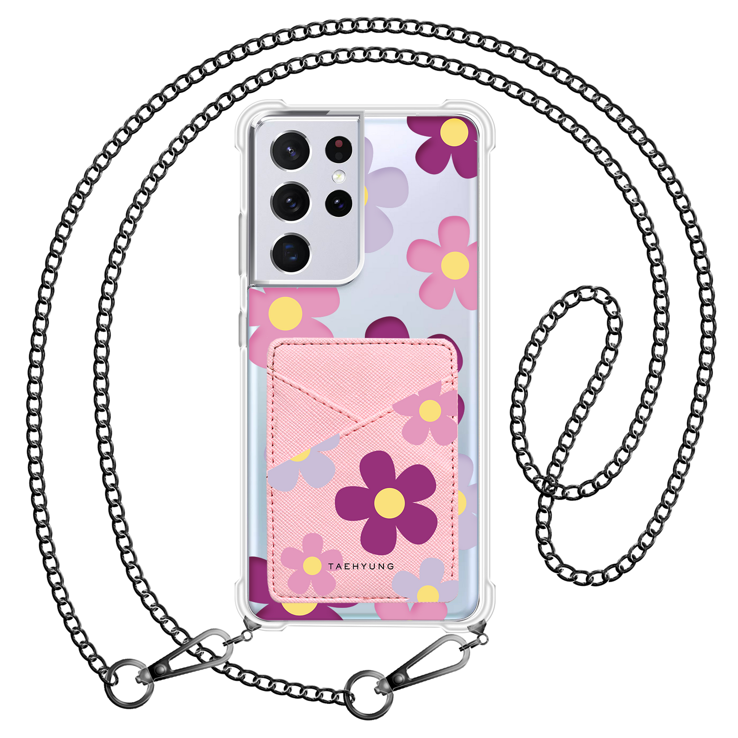 Android Phone Wallet Case - Daisy Paradise