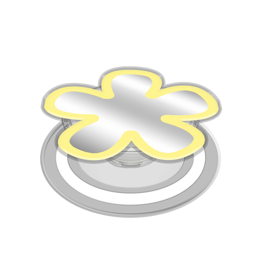 Magnetic Grip Mirror - Daisy Skies
