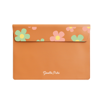 Vegan Leather Sleeve - Daisy Spring