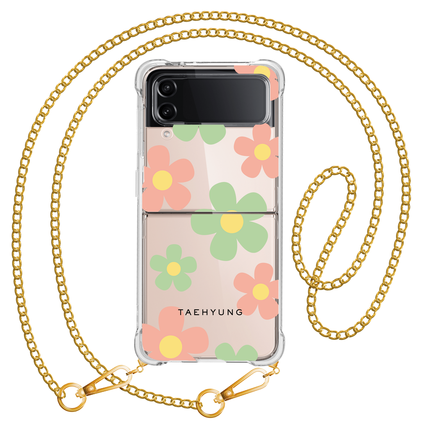 Android Flip / Fold Case - Daisy Spring