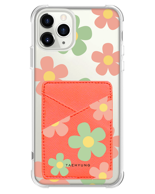 iPhone Phone Wallet Case - Daisy Spring