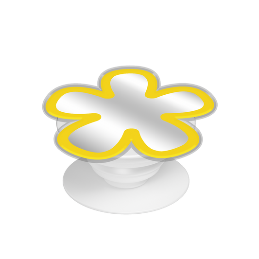 Pop Up Grip Mirror - Daisy sunshine 1.0