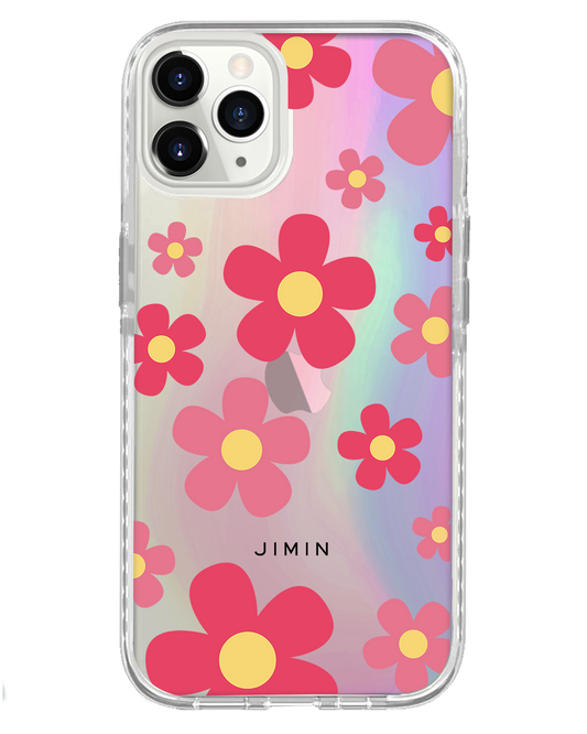 iPhone Rearguard Holo - Daisy Blush