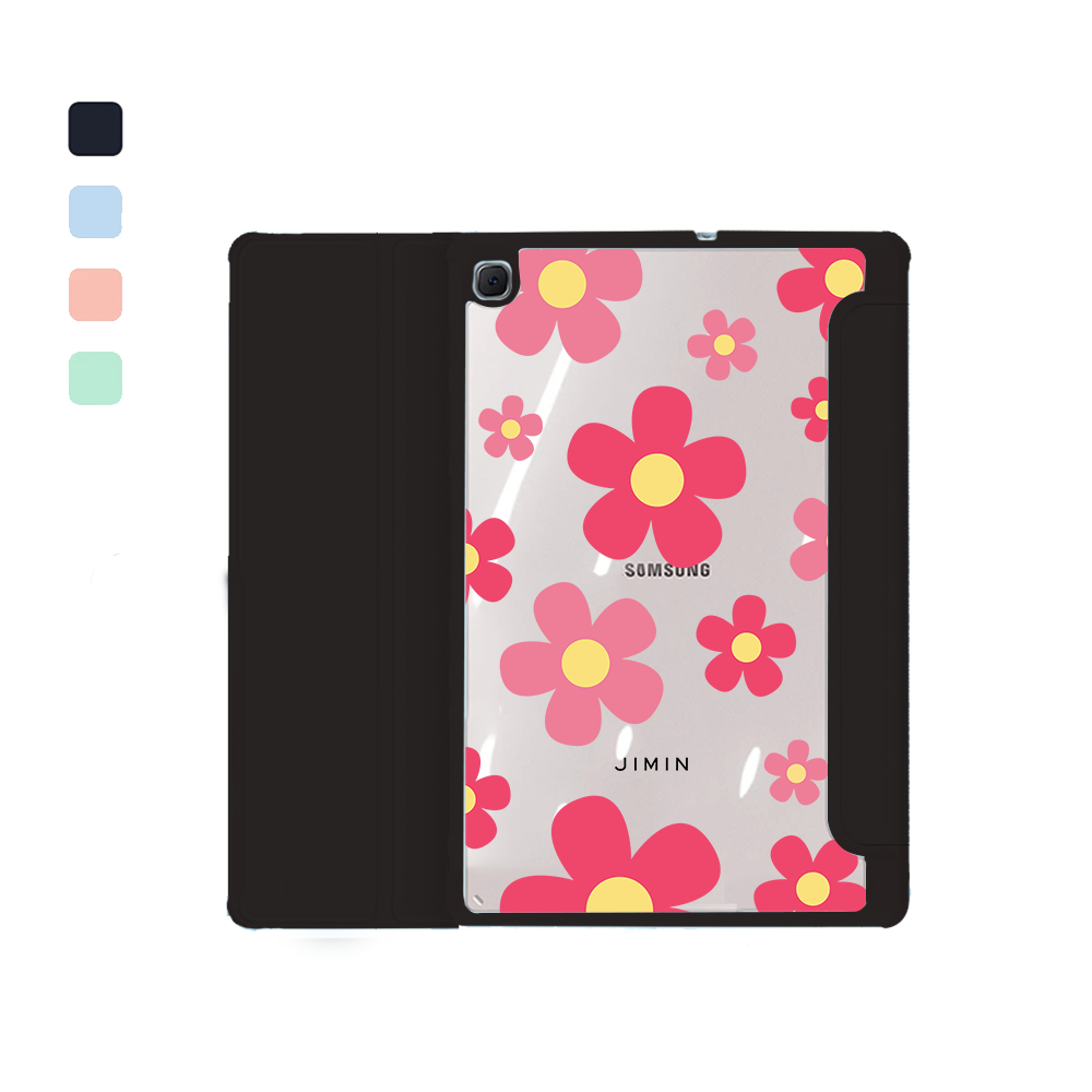 Android Tab Acrylic Flipcover - Daisy Blush