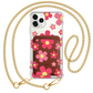 iPhone Magnetic Wallet Case - Daisy Blush