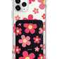 iPhone Magnetic Wallet Case - Daisy Blush