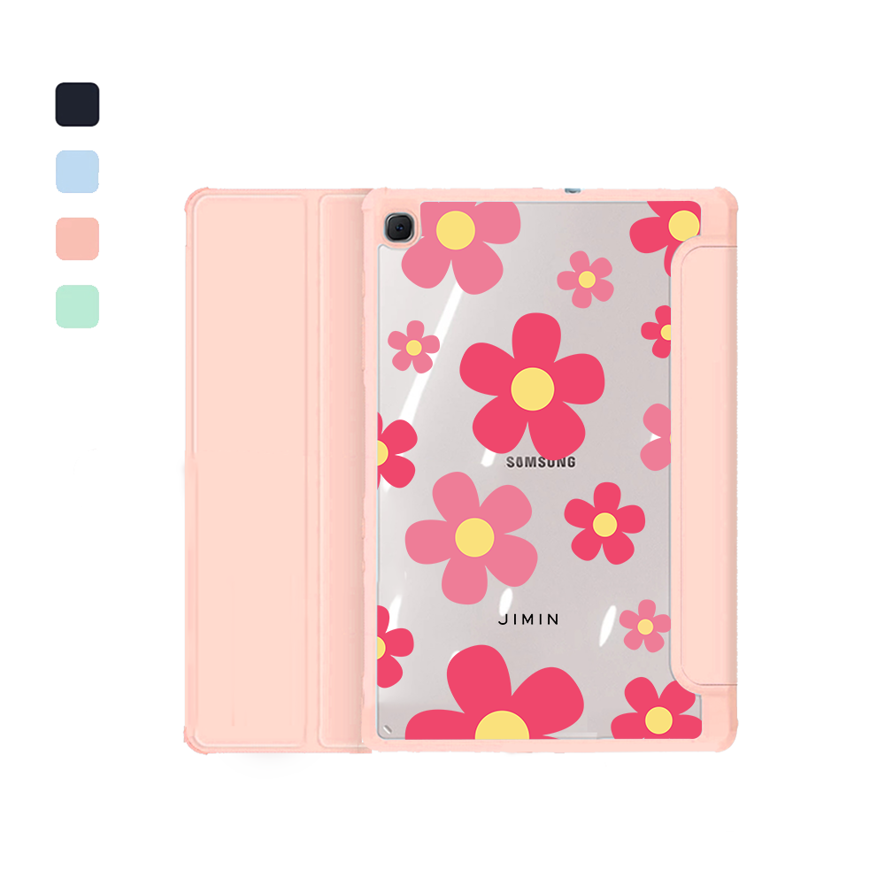 Android Tab Acrylic Flipcover - Daisy Blush