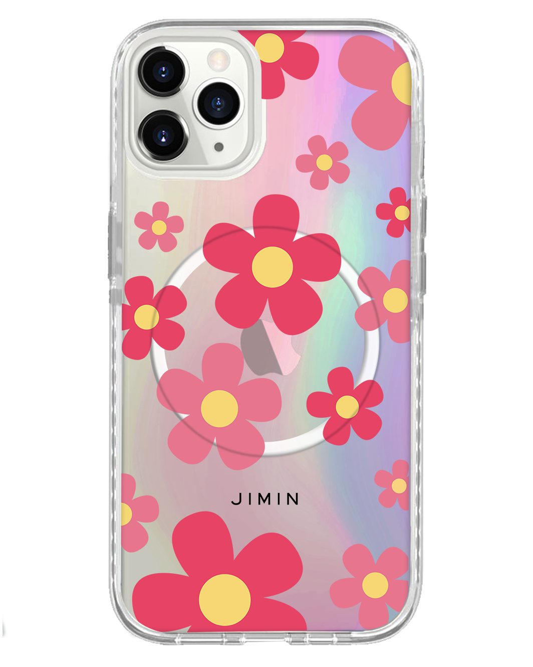 iPhone Rearguard Holo - Daisy Blush