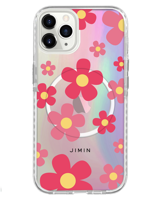 iPhone Rearguard Holo - Daisy Blush