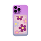 iPhone Magnetic Wallet Silicone Case - Daisy Paradise