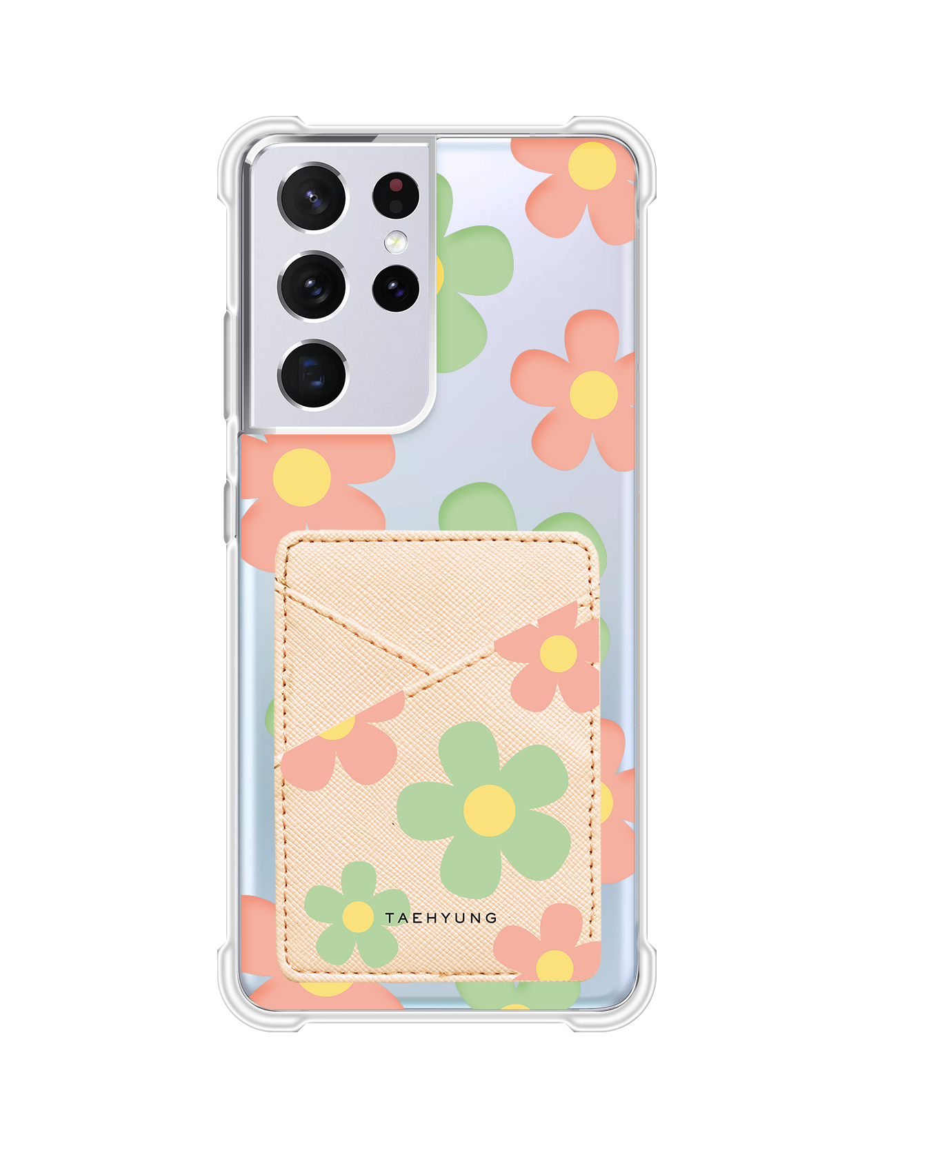 Android Phone Wallet Case - Daisy Spring