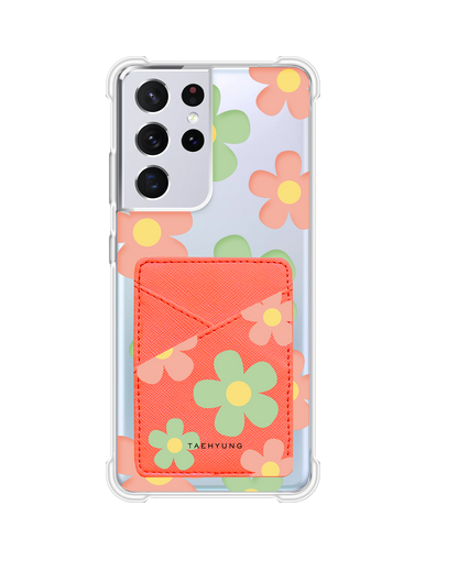 Android Phone Wallet Case - Daisy Spring