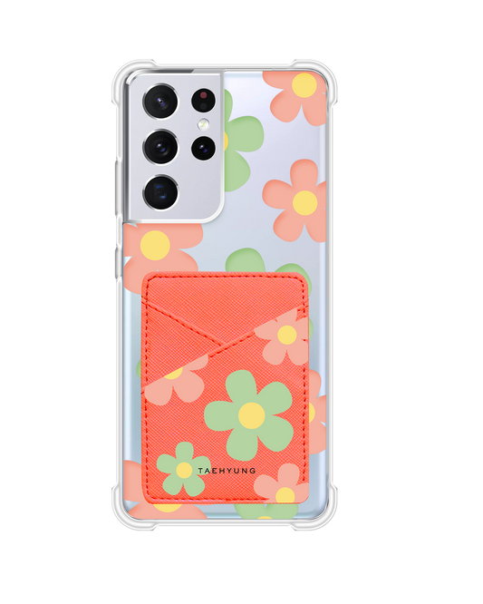 Android Phone Wallet Case - Daisy Spring