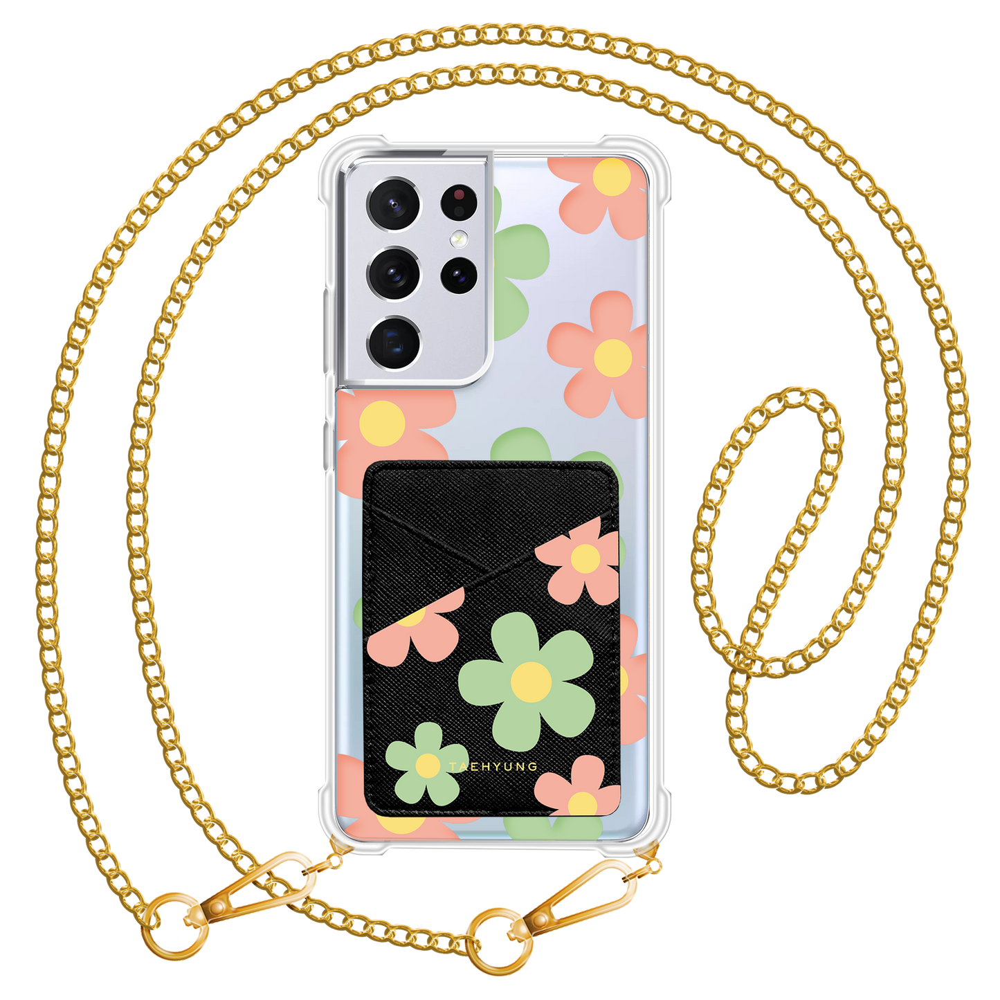 Android Phone Wallet Case - Daisy Spring