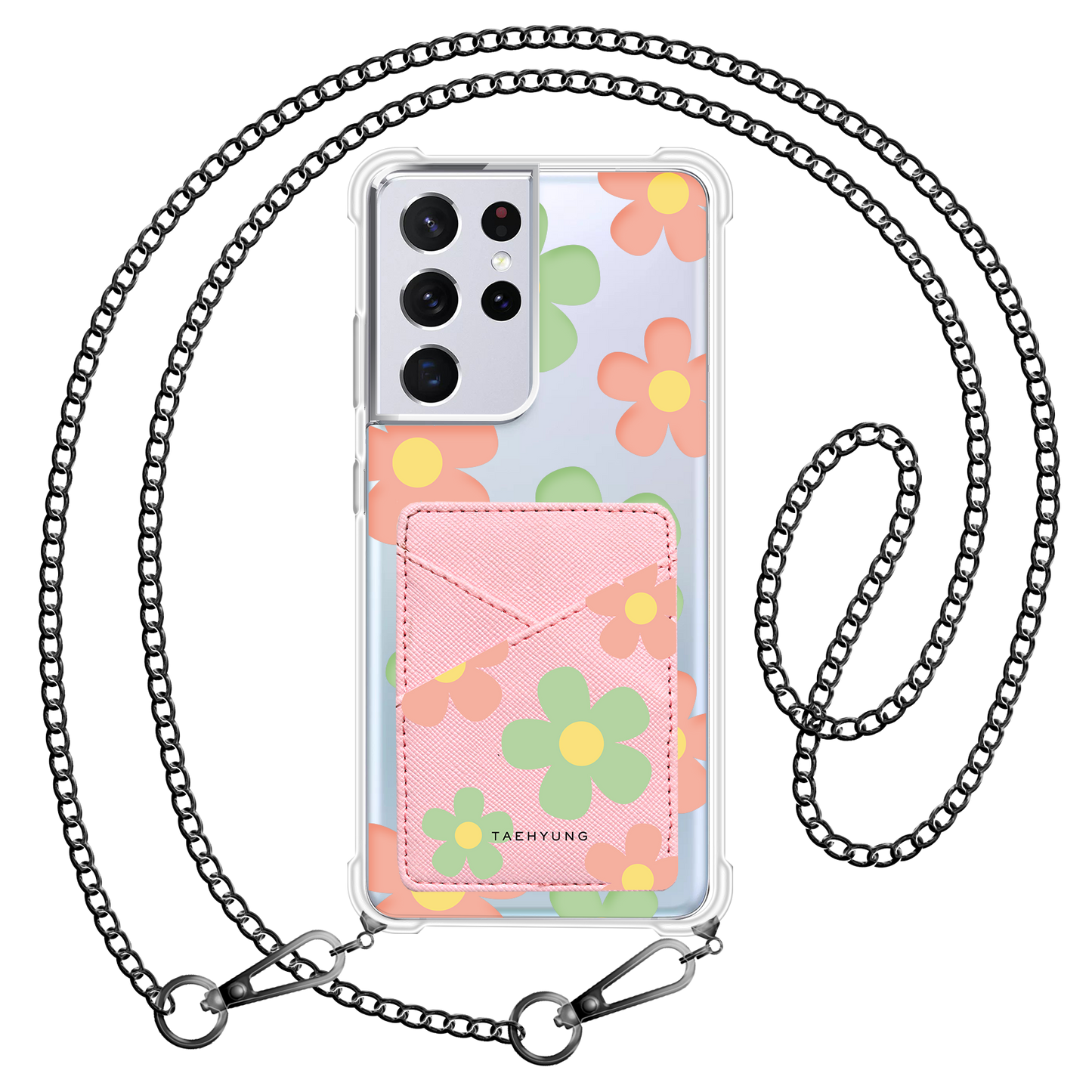 Android Phone Wallet Case - Daisy Spring