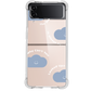 Android Flip / Fold Case - Dark Clouds