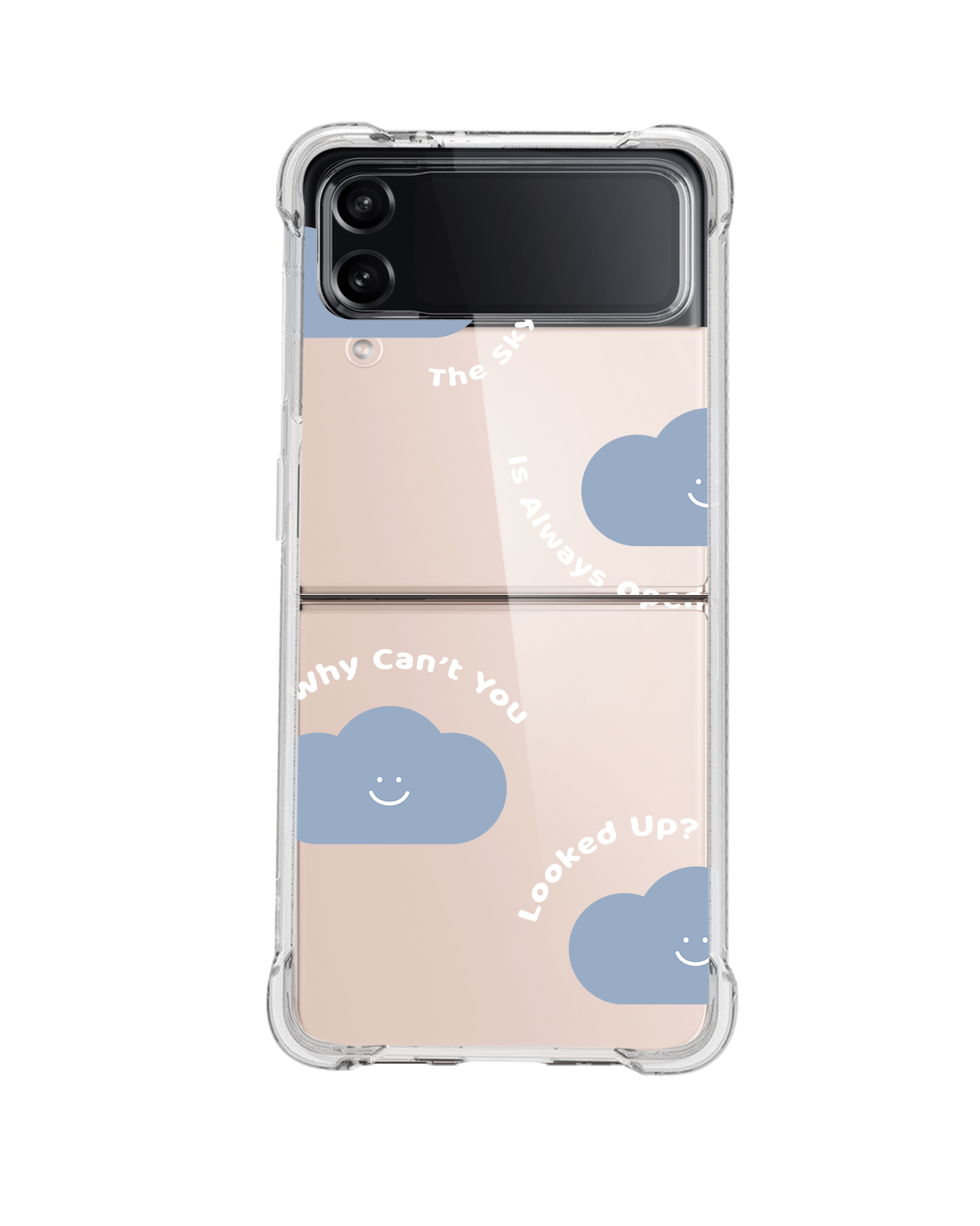 Android Flip / Fold Case - Dark Clouds