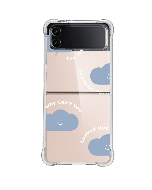 Android Flip / Fold Case - Dark Clouds