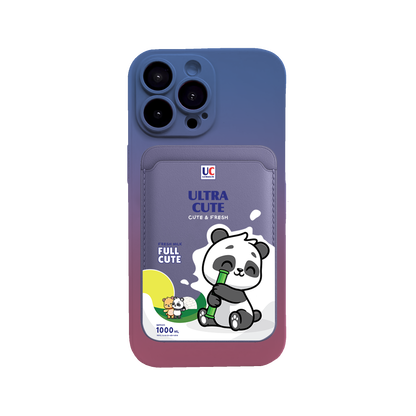 iPhone Magnetic Wallet Silicone Case - Ultracute