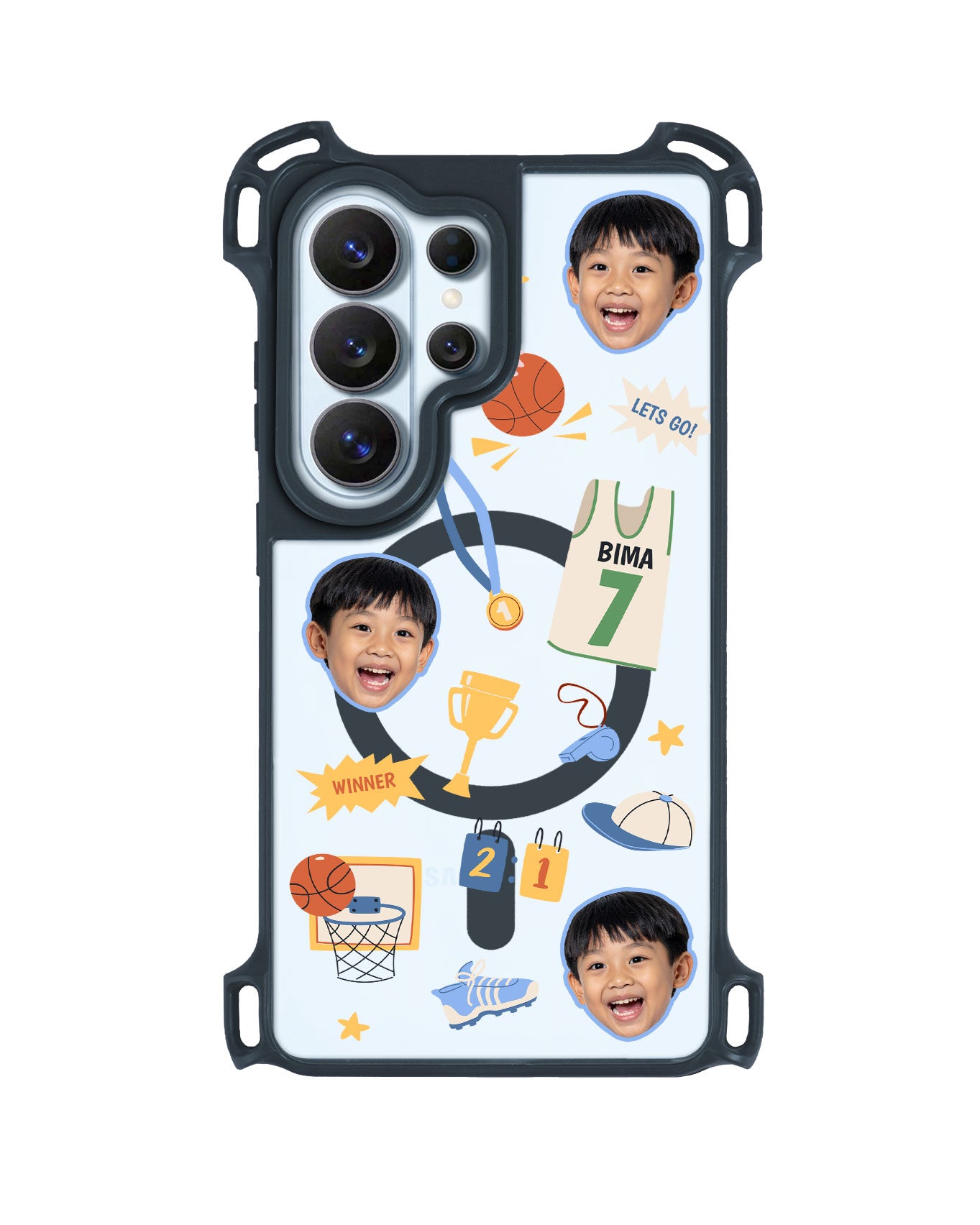 Android Rearguard UltimateZ - Face Grid Basketball