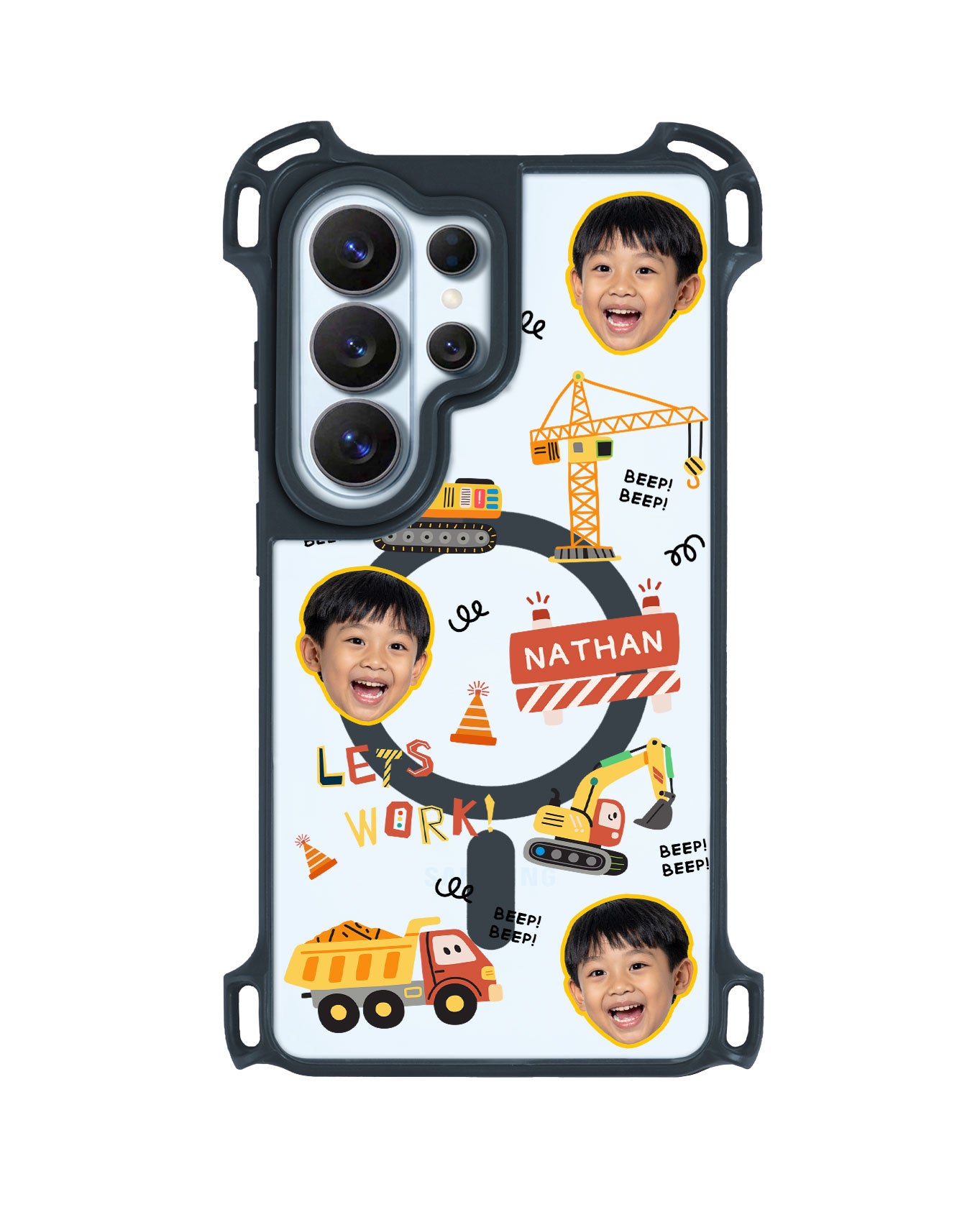 Android Rearguard UltimateZ - Face Grid Construction