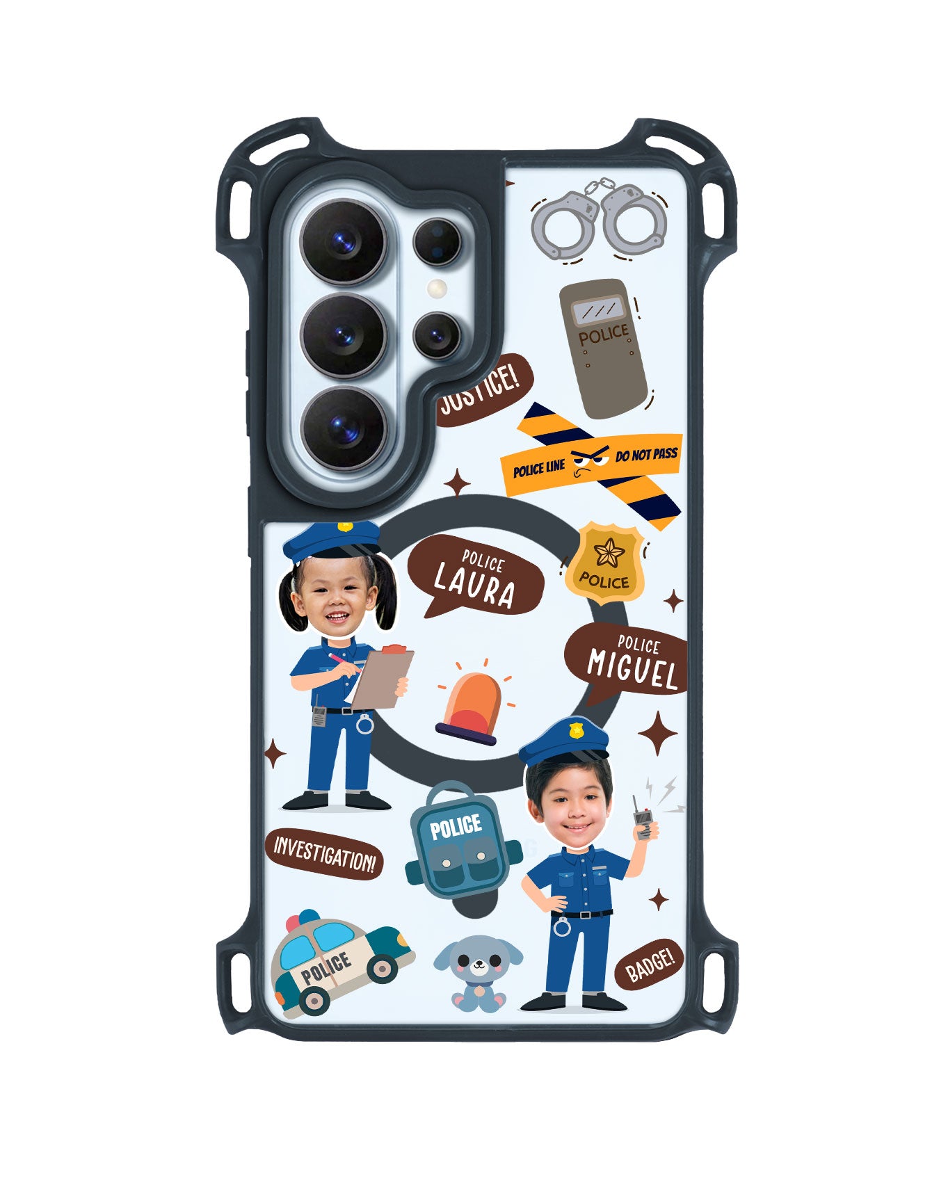 Android Rearguard UltimateZ - Face Grid Dream Police